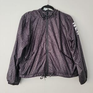Adidas Neo Jacket Leopard Print Size Small